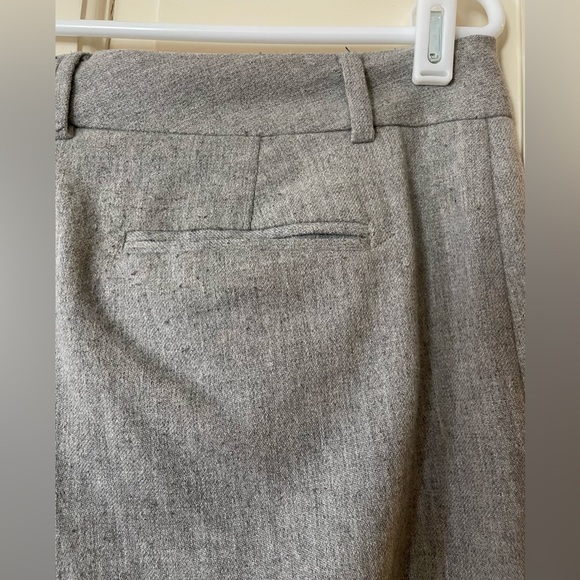 Banana Republic The Martin Fit Grey Wide Leg Trousers - Picture 7 of 8